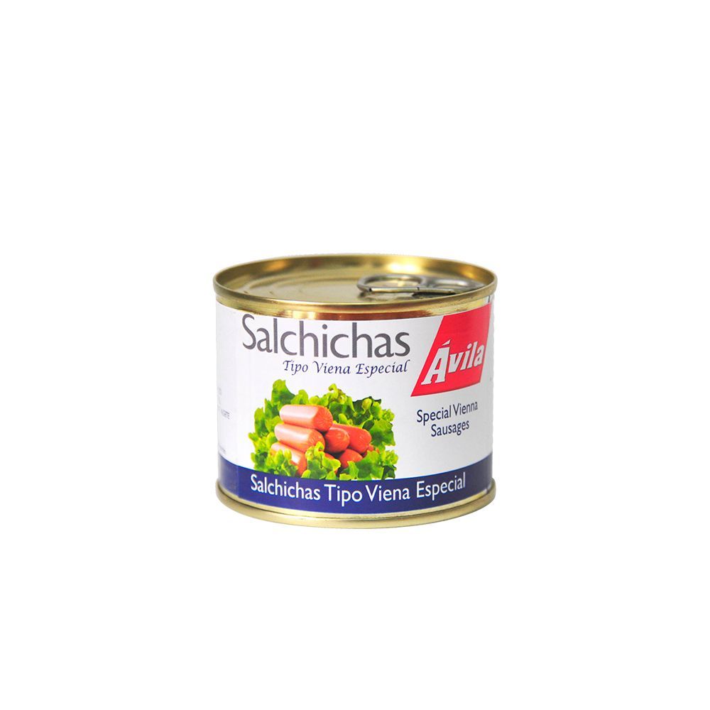 SALCHICHA TIPO VIENA AVILA LATA 125g SALCHICHA TIPO VIENA AVILA LATA 125g