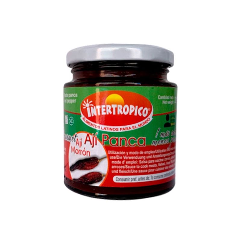 Gourmet aji panca bote 212g peruanischer roter Chili 212g. nicht scharf INTERTROPICO Gourmet aji panca bote 212g peruanischer roter Chili 212g. nicht scharf INTERTROPICO