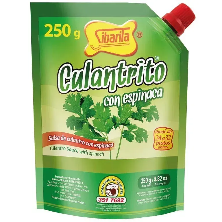 Culantrito sibarita 250g Gewürzmischung  Koriander mit Spinat 250g