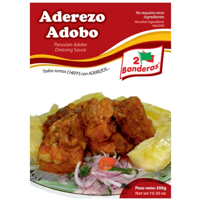 Aderezo Adobo 2 Banderas 100g