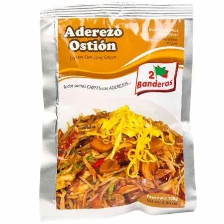 Aderezo 2 banderas Ostion 100g Aderezo 2 banderas Ostion 100g