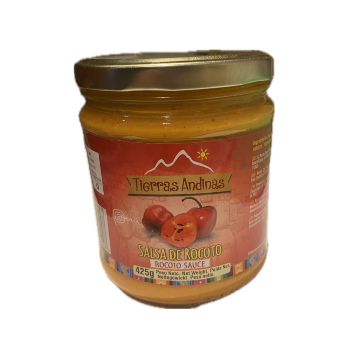 Tierras Andinas Salsa de Rocoto 425g