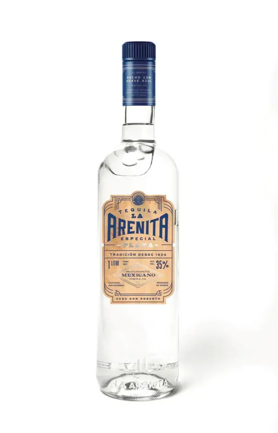 Tequila Plata La Arenita 1lt