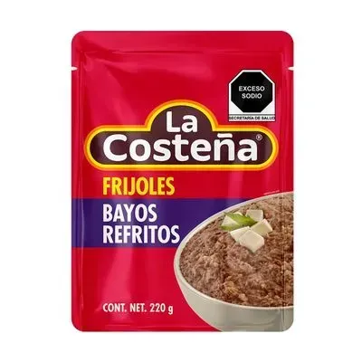 Frijoles Refritos Bayos 220G LA COSTEÑA