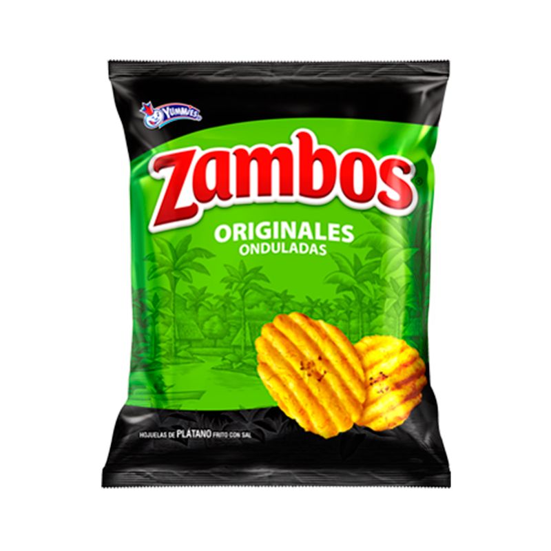 Zambos Originales onduladas 105g Bananen Chips Zambos Originales onduladas 105g Bananen Chips