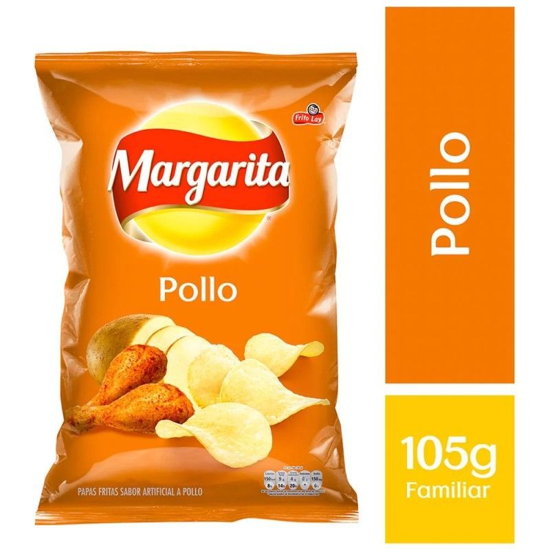 PAPAS MARGARITA POLLO 105g