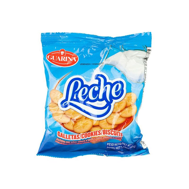 galleta de leche y vainilla Guarina 40g galleta de leche y vainilla Guarina 40g