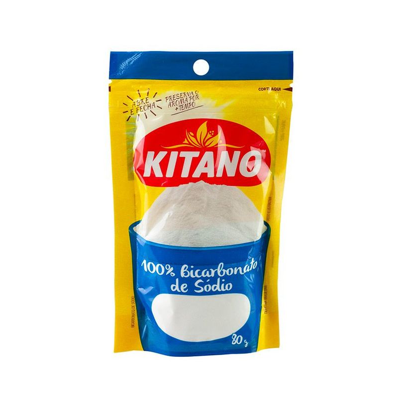 KITANO Natriumbicarbonat Bicarbonato de Sódio 80g KITANO Natriumbicarbonat Bicarbonato de Sódio 80g
