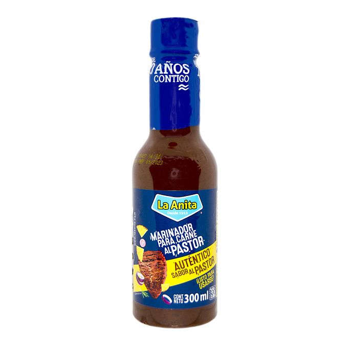 Marinador para Carne al Pastor La Anita 300 ml. Marinador para Carne al Pastor La Anita 300 ml.