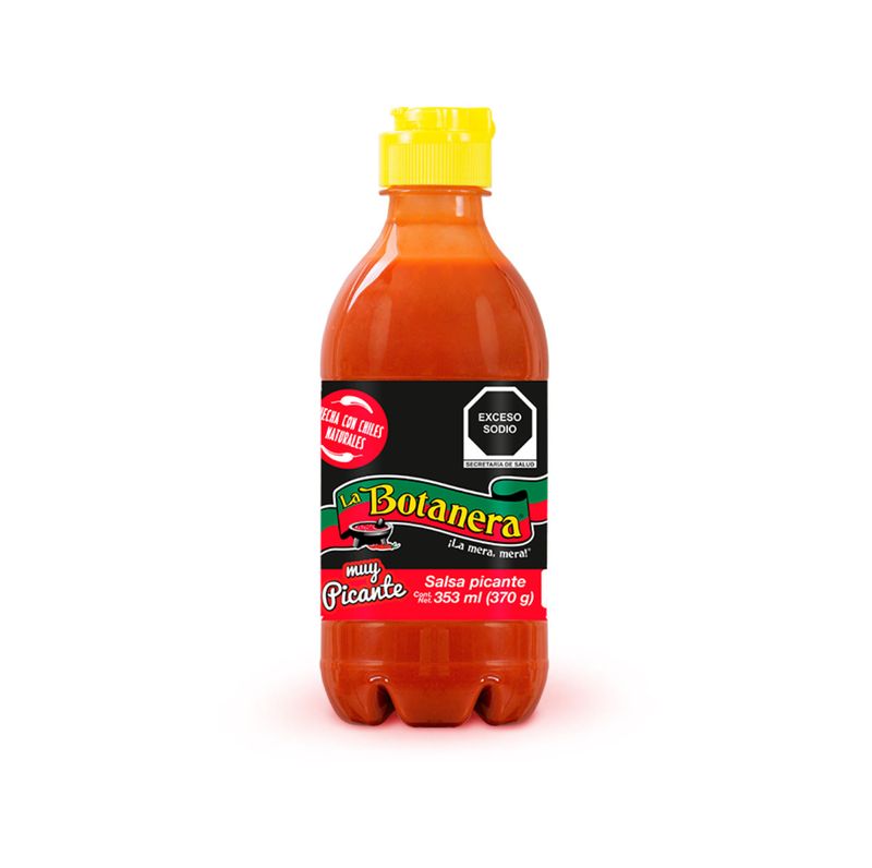 Salsa MUY PICANTE / very spicy from La Botanera 354ml Salsa MUY PICANTE / very spicy from La Botanera 354ml