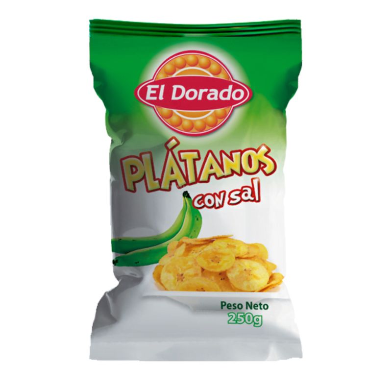 Platanos con Sal El Dorado 250g El Dorado Platanos con Sal El Dorado 250g El Dorado