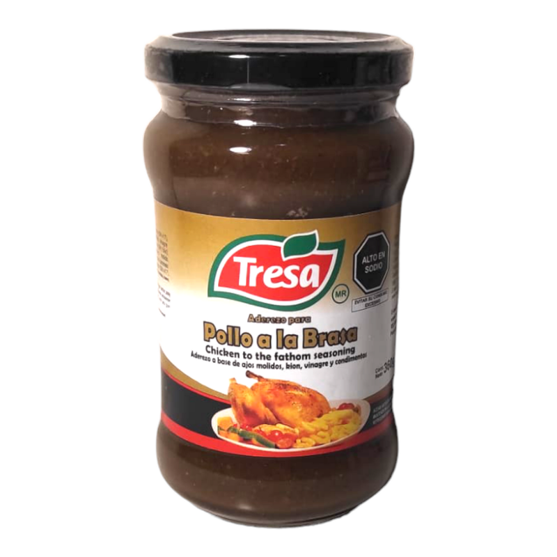 aderezo de Pollo a la Brasa Tresa 340g aderezo de Pollo a la Brasa Tresa 340g