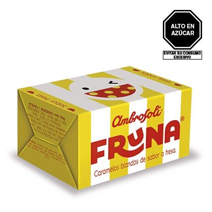 Fruna AMBROSOLI Fresa 16,5g Kaubonbon aus Peru pro Stück Fruna AMBROSOLI Fresa 16,5g Kaubonbon aus Peru pro Stück