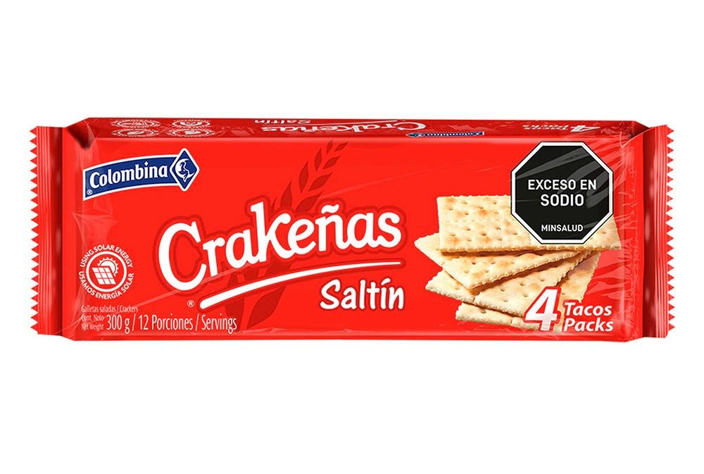 Galletitas Crakeñas Saltin 300g.
Salzcrackers 300g