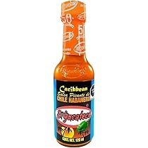 Salsa Habanero Caribbean El Yucateco 120 ml. Salsa Habanero Caribbean El Yucateco 120 ml.