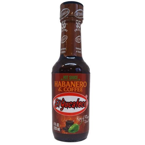 Salsa Habanero y Coffee El Yucateco 120 ml.
