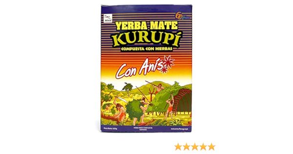 Kurupi Anis -Yerba Mate Tee aus Paraguay 500g Kurupi Anis -Yerba Mate Tee aus Paraguay 500g