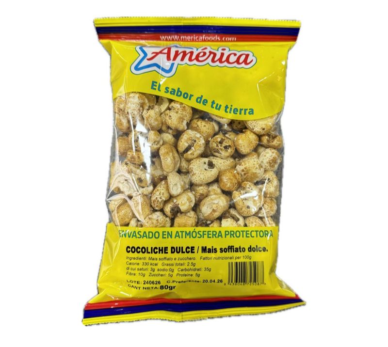 Maiz Inflado America 80g cocoliche Maiz Inflado America 80g cocoliche