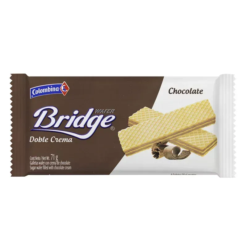 Galletas Bridge Chocolate Wafer 151g Galletas Bridge Chocolate Wafer 151g