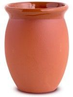 Cantarito de barro Esmaltado Vol 600 ml