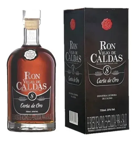 Ron Viejo de Caldas 700ml 8 JAHRE 40 Grad (Kolumbien) Ron Viejo de Caldas 700ml 8 JAHRE 40 Grad (Kolumbien)