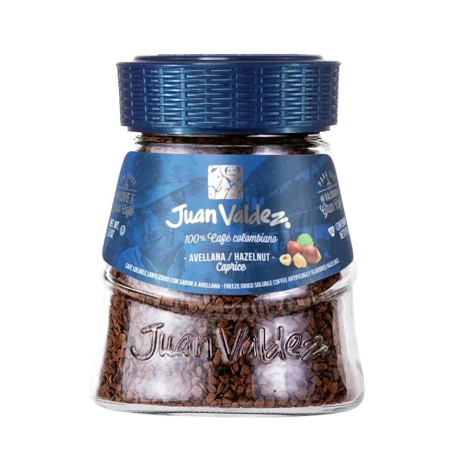 Cafe Liofilizado Avellana Juan Valdez 95gr