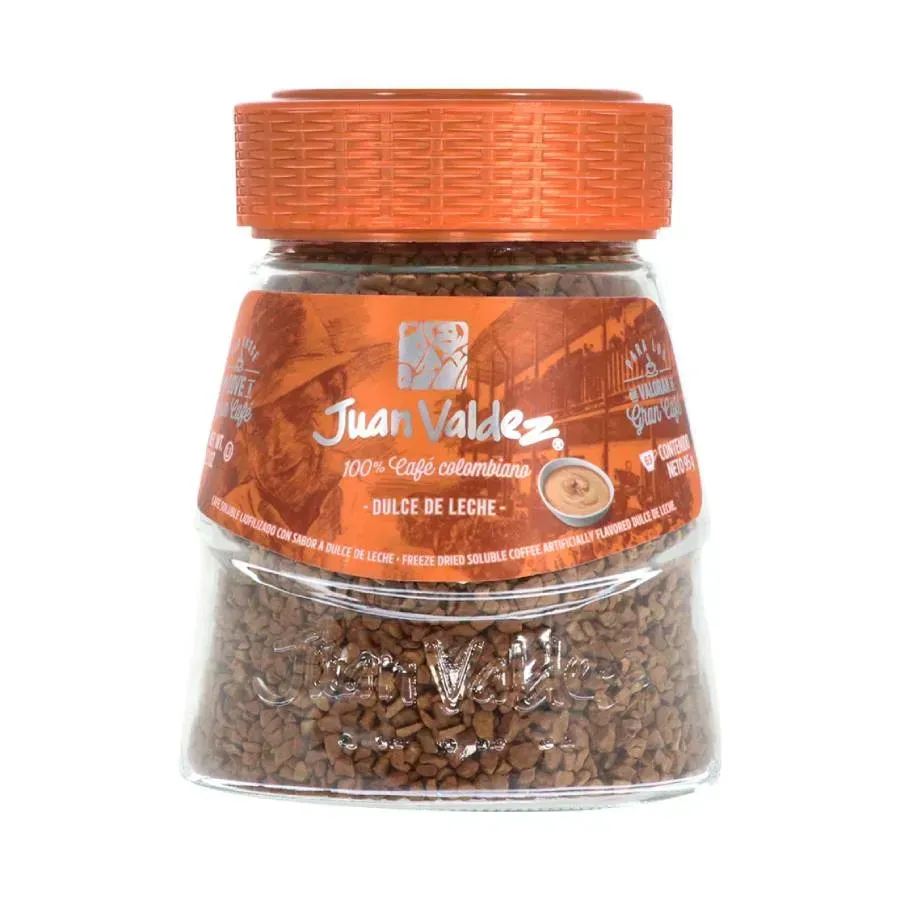 Cafe Liofilizado Dulce de Leche Juan Valdez 95gr