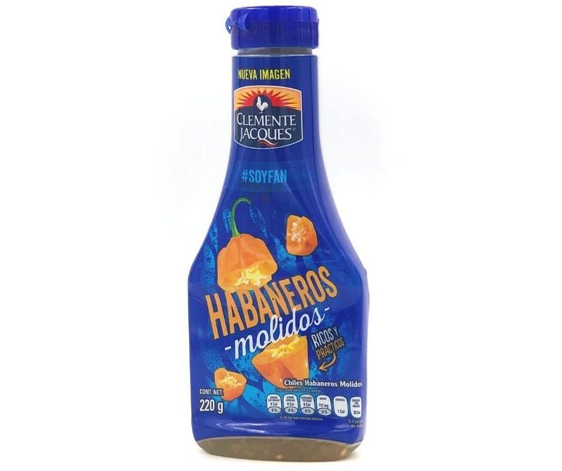 Habaneros molidos, Clemente Jacques, 220g Habaneros molidos, Clemente Jacques, 220g