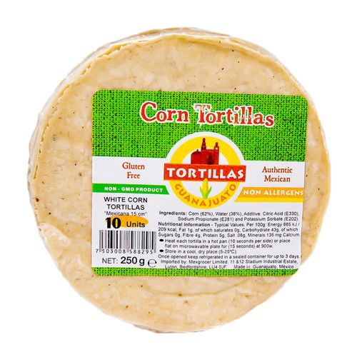 Mais-Tortillas 15 cm Guanajato 250g