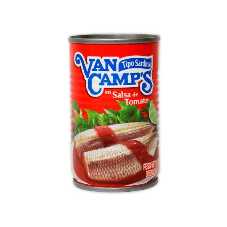 Sardina Caballa Tinapa en salsa de tomate 155g van campsl Sardina Caballa Tinapa en salsa de tomate 155g van campsl