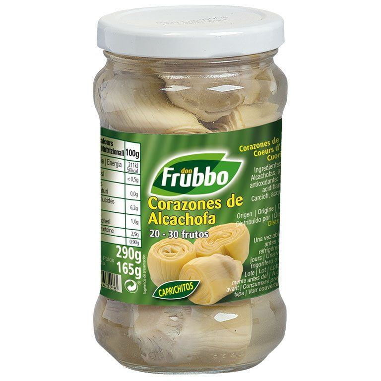 Don Frubbo Corazones Alcachofa