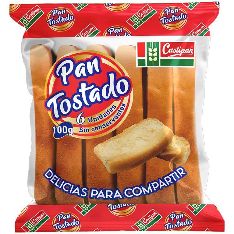 Pan Tostado 100g Castipan Pan Tostado 100g Castipan