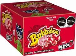 Bubbaloo Fresa | Erdbeergeschmack Kiste 47 Stück Bubbaloo Fresa | Erdbeergeschmack Kiste 47 Stück