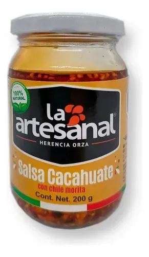 Erdnusssauce mit Morita Chili La Artesanal