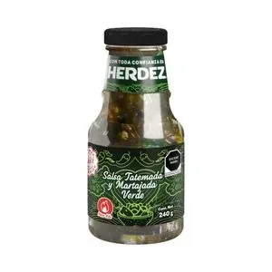 Herdez Salsa Totemada y Martajada verde