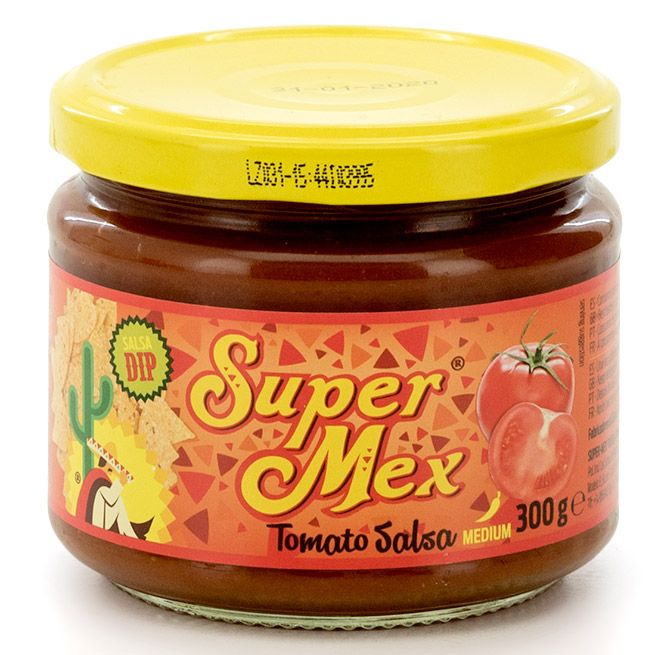 salsa Mexicana roja dip 300g supermex salsa Mexicana roja dip 300g supermex