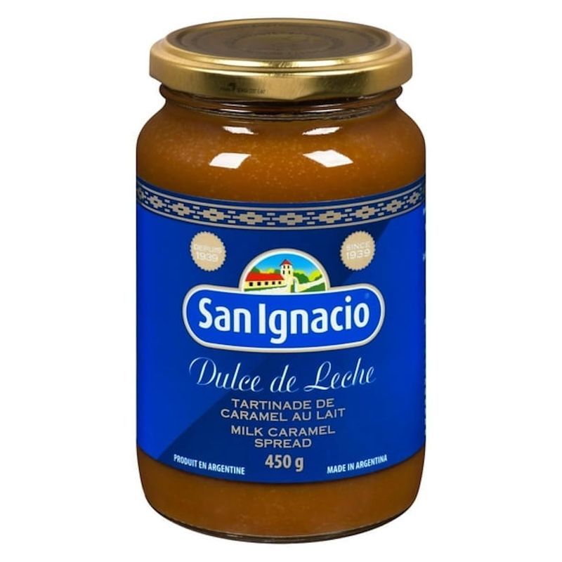 Dulce de Leche San ignacio 450g Milchkaramelcreme aus Argentinien 450g. Dulce de Leche San ignacio 450g Milchkaramelcreme aus Argentinien 450g.