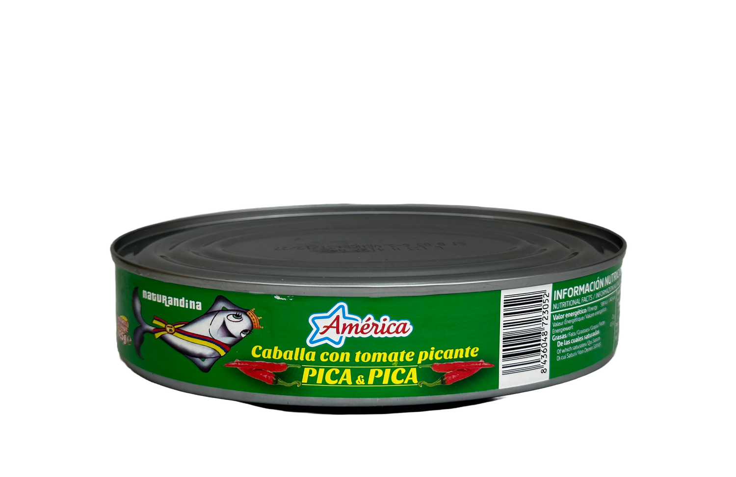 Sardina Caballa Oval en salsa de tomate picante 425g AMERICA Fischfilete in Tomatensoße Schafe 425g Sardina Caballa Oval en salsa de tomate picante 425g AMERICA Fischfilete in Tomatensoße Schafe 425g