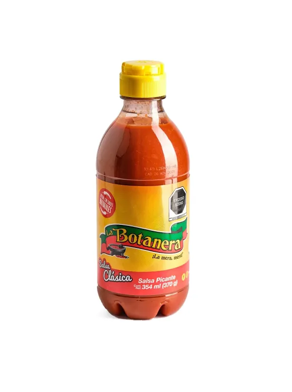 Salsa Clasica. SCHARFE SOßE LA BOTANERA 370g Salsa Clasica. SCHARFE SOßE LA BOTANERA 370g