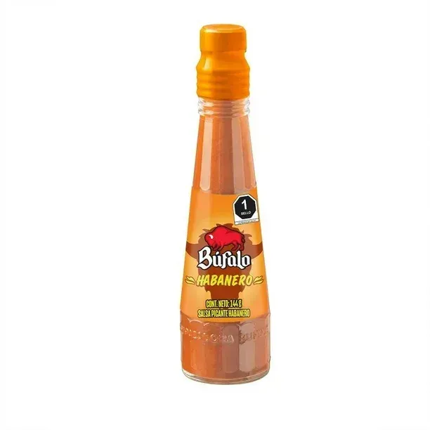 Salsa Picante Bufalo Habanero 144 g HOT SAUCE 150ML Salsa Picante Bufalo Habanero 144 g HOT SAUCE 150ML