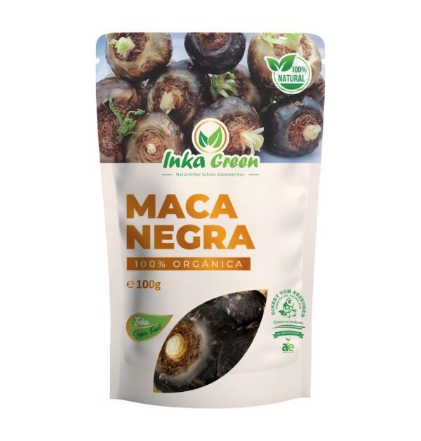 Bio Maca Pulver schwarz  100g.