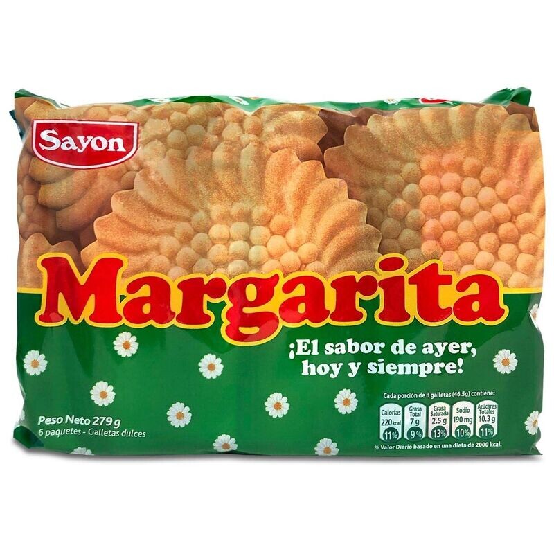 Galleta MARGARITA x6 Kekse aus Peru 258 gr Galleta MARGARITA x6 Kekse aus Peru 258 gr
