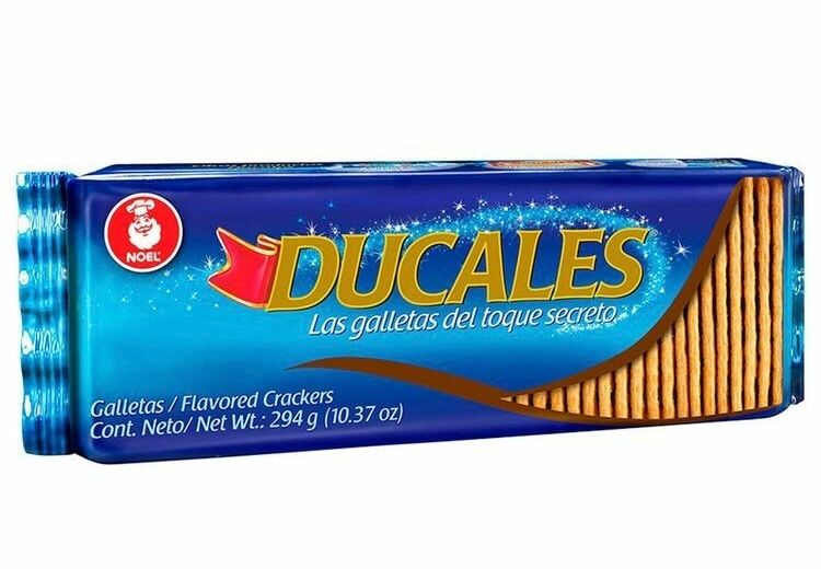 Galletas Ducales Noel 294g. Salzcracker aus Kolumbien, DUCALES, Pack 300g  Angebot