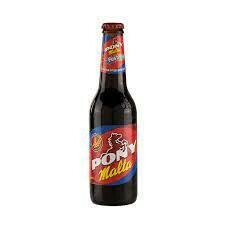 Pony Malta 330 ml Malzbier aus Kolumbien.  330 ml ohne Alkohol