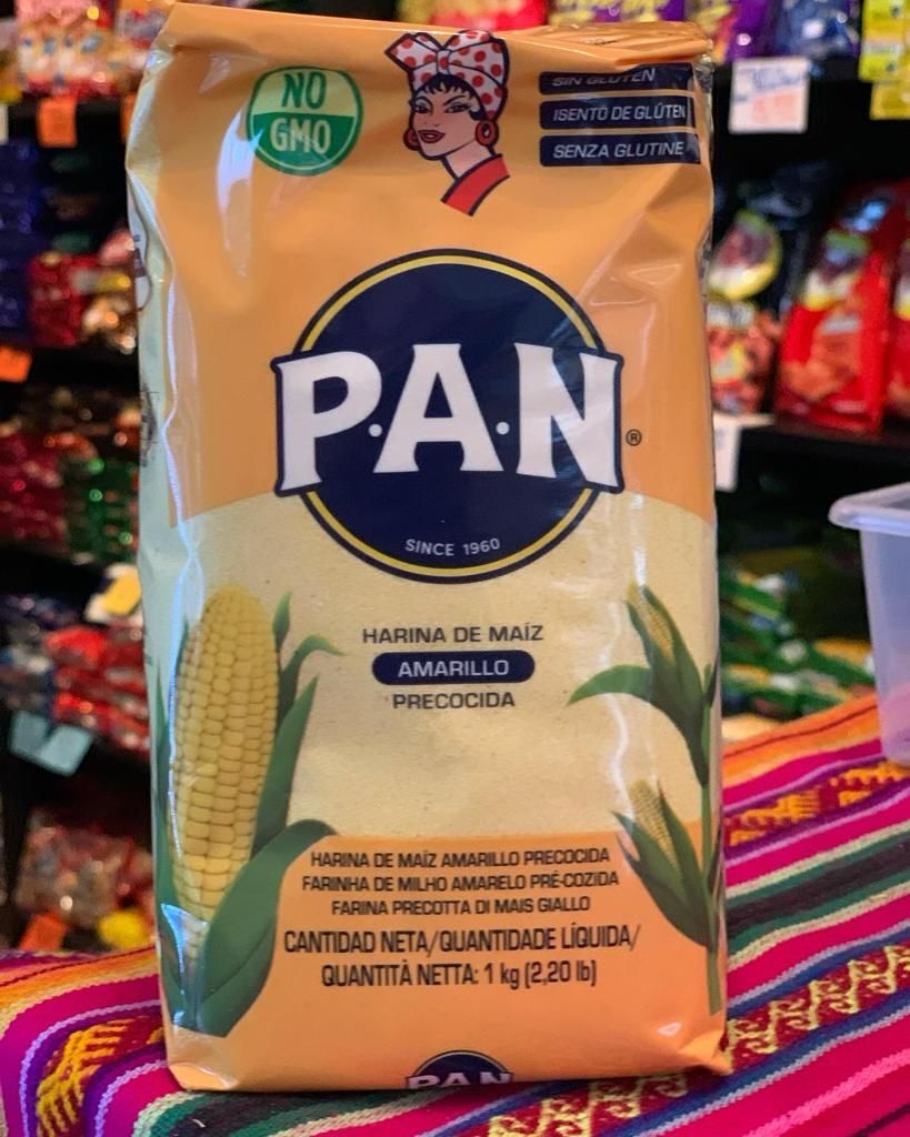 Harina Pan amarilla 1000g Vorgekochtes gelbes Maismehl
