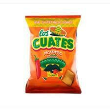 Los CUATES picante 48 g. Mais Chips scharf aus Peru