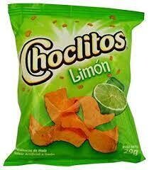 Choclitos Limon 27g Maischips aus Kolumbien mit Limettengeschmack 27g