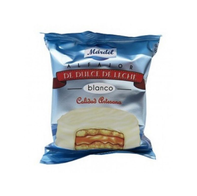 Weißer Dulce de Leche Alfajor Mardel Weißer Dulce de Leche Alfajor Mardel