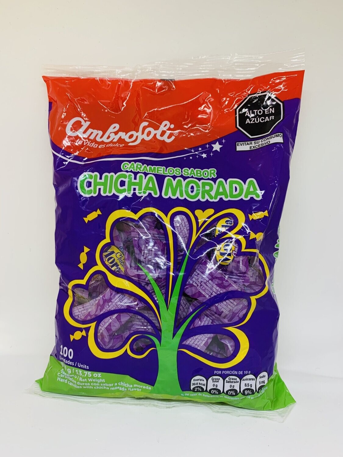 Chicha Morada caramelos bolsa