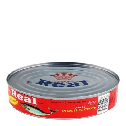 Sardina Caballa en salsa de tomate 425g Fischfilete in Tomatensoße 425g Sardina Caballa en salsa de tomate 425g Fischfilete in Tomatensoße 425g
